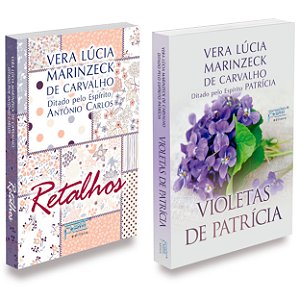 Kit Violetas de Patrícia + Retalhos - Vera Lúcia Marinzeck