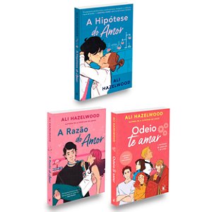 Kit Hipótese Do Amor+A Razão Do Amor+ Odeio te amar - Ali Hazelwood