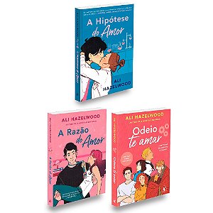 Kit Hipótese Do Amor+A Razão Do Amor+ Odeio te amar - Ali Hazelwood