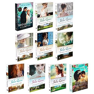 Kit Série Completa Os Bridgertons + Rainha Charlote 10 livros