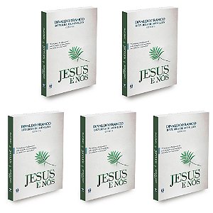 Kit Jesus e Nós - Capa Dura - 5 Livros - Divaldo Franco/Bezerra de Menezes