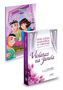 Kit Violetas na Janela + Turma da Mônica Jovem Conhece Violetas na Janela