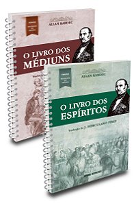 Kit O Livro Dos Espíritos + O Livro dos Médiuns - Espiral