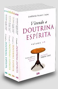 Coleção Vivendo A Doutrina Espírita - 4 Livros