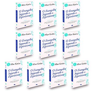 Kit 10 O Evangelho Segundo o Espiritismo - 10 Livros