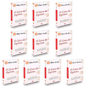 Kit 10 O Livro dos Espíritos - 10 Livros