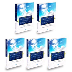 Kit 5 O Evangelho Segundo o Espiritismo - Econômico IDE