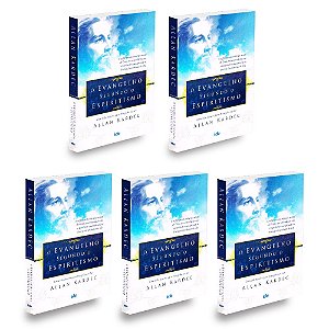 Kit 5 O Evangelho Segundo o Espiritismo - Econômico IDE