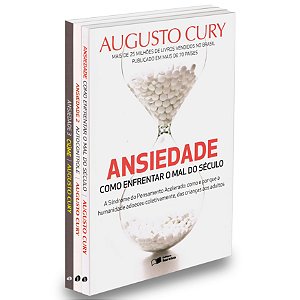 Kit Ansiedade - 3 volumes - Augusto Cury