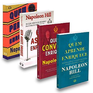 Kit Napoleon Hill - Coleção 4 Livros
