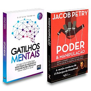 Kit Livro Poder E Manipulação + Gatilhos Mentais