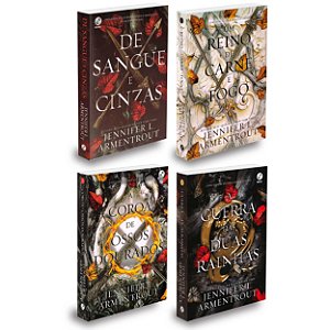 Série Sangue e Cinzas - Volumes 1 ao 4