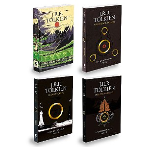 Trilogia O Senhor dos Anéis em Capa Dura + O Hobbit Capa Dura