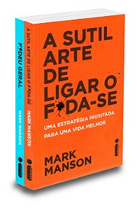 Kit A Sutil Arte de Ligar o Foda-se