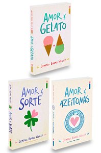 Kit Amor e Gelato - 3 Livros Novos