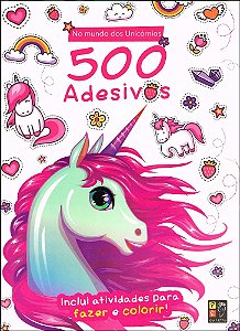 500 Adesivos - Mundo dos Unicornios