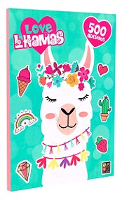 500 Adesivos - Lovelhamas