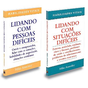 Kit C/ 2 Livros - Lidando Com Pessoas E Situações Difíceis - Mike Annesley