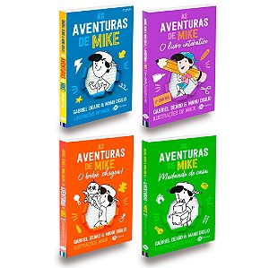 Livro As Aventuras de Mike - Coleção Completa com 4 Livros