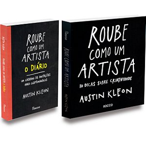 Kit Roube Como Um Artista, Diário e Livro