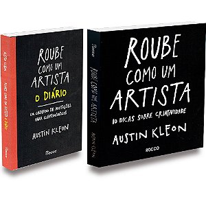Kit Roube Como Um Artista, Diário e Livro