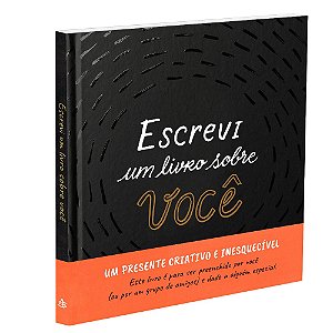 Escrevi Um Livro Sobre Você - Capa Dura