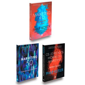 Kit Marketing - Philip Kotler - 3 Livros