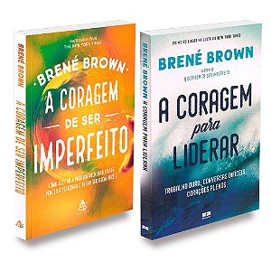 Kit Coragem de ser Imperfeito + Coragem para Liderar