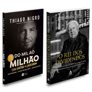 Kit Livro O Rei Dos Dividendos + Do Mil Ao Milhão