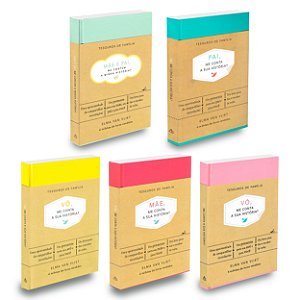 Me conta a sua história? Coleção Tesouros de família - 5 livros