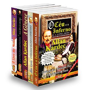 Coleção 5 Obras Básicas De Allan Kardec Normal