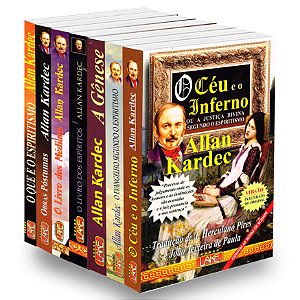Coleção 7 Obras Básicas De Allan Kardec Normal