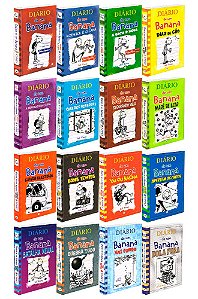 Coleção Diário De Um Banana - 16 Livros