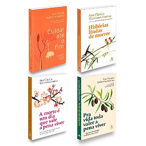 Coleção 4 Livros A Morte é um Dia que Vale a Pena Viver - Ana Cl. Quintana