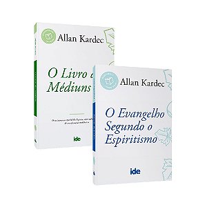Kit O Evangelho Segundo o Espiritismo + O Livro dos Médiuns