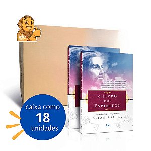O Livro dos Espíritos - Edição Econômica - Caixa Com 18 Exemplares