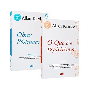 Kit 02 livros Allan Kardec:Obras Póstumas+O Que é o Espiritismo|IDE Editora