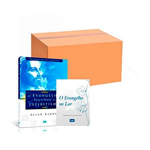 Kit Evangelho Espírita - 30 O Evangelho Segundo o Espiritismo + 30 O Evangelho no Lar