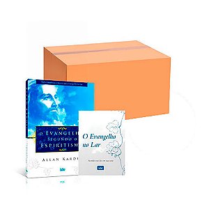 Kit Evangelho Espírita - 30 O Evangelho Segundo o Espiritismo + 30 O Evangelho no Lar