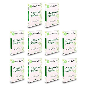 Kit 10 O Livro Dos Médiuns - 10 Livros