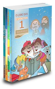 Kit O Livro dos Espíritos Para Crianças - Volume 1,2,3 e 4