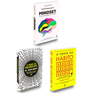 Kit Mindset+ O Poder do Subconsciente + O Poder do Habito
