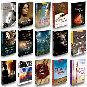 Kit 15 Romances Espíritas que Transformam sua Vida