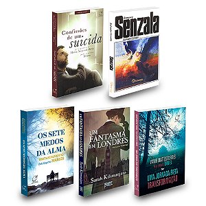 Kit 5 Romances Espíritas