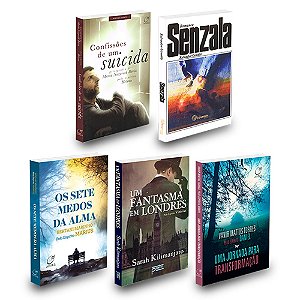 Kit 5 Romances Espíritas