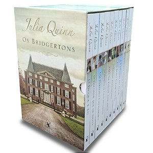 Box Os Bridgertons: Série completa com os 9 títulos + livro extra Crônicas da Sociedade de Lady Whis