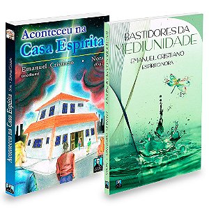 Kit Aconteceu na Casa Espírita e Bastidores da Mediunidade