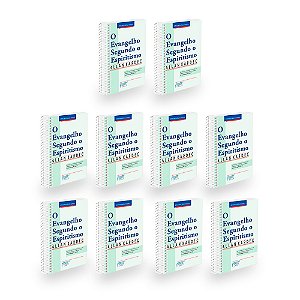 Kit 10 O Evangelho Segundo O Espiritismo (O) - Normal Espiral