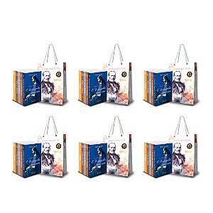 Kit Com 6 Kits 5 Obras Básicas Allan Kardec (Com Sacola)