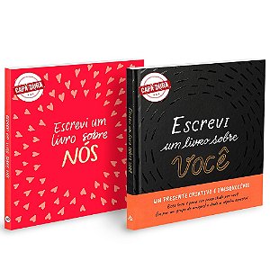 Kit Escrevi um Livro Sobre Você + Escrevi um Livro Sobre Nós - Capa Dura